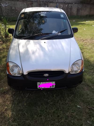 Hyundai Santro 2001 good condition Best fuel average 18plus jzakallah