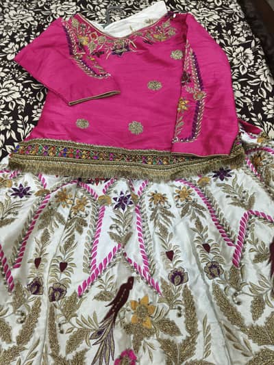 Brand New Mehndi kurti Lehnga For Sale