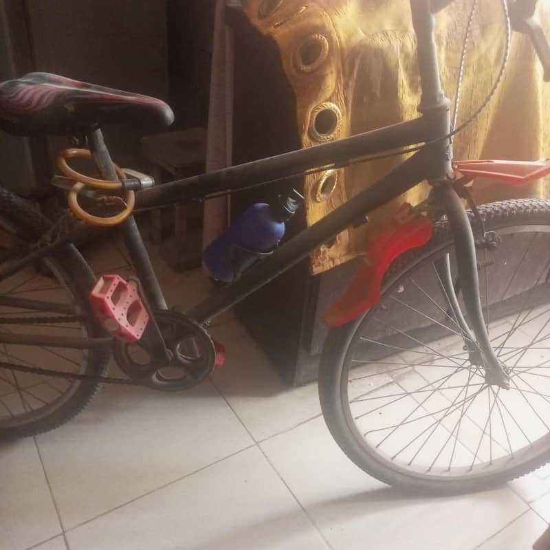 bicycle red colour 0