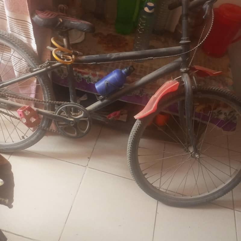 bicycle red colour 2