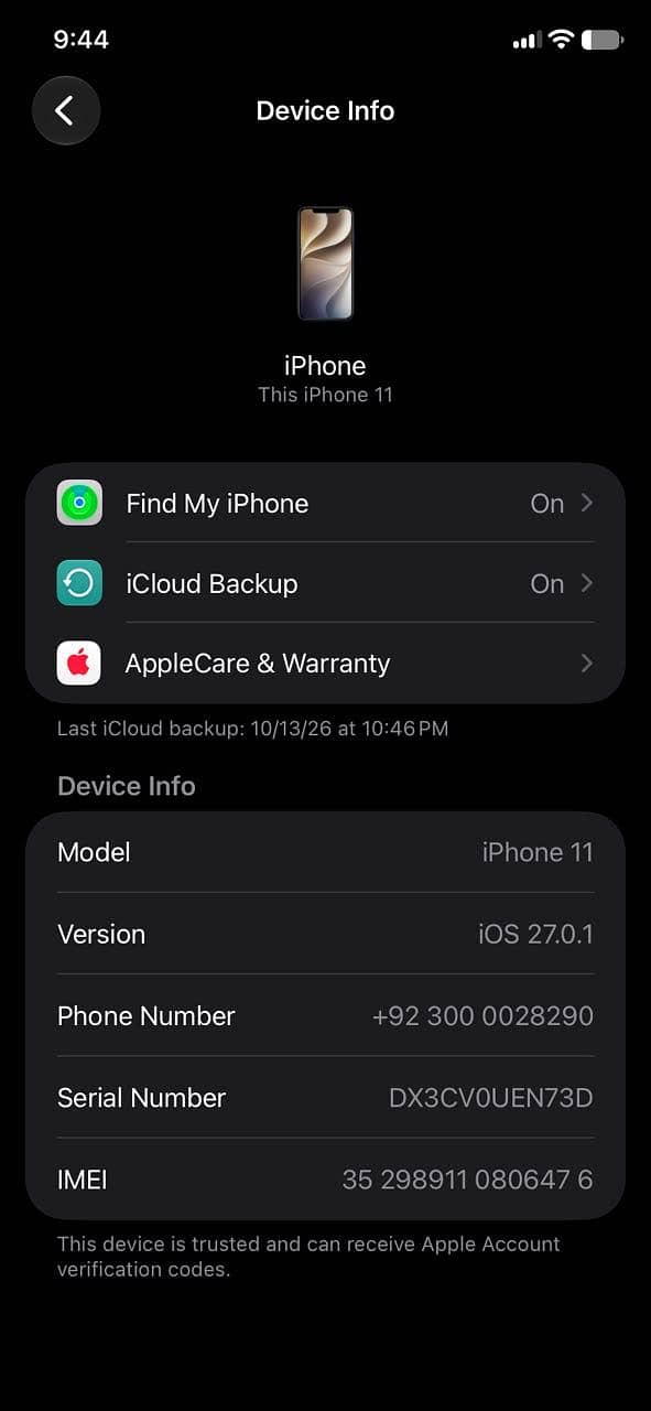 Apple iPhone 11 0