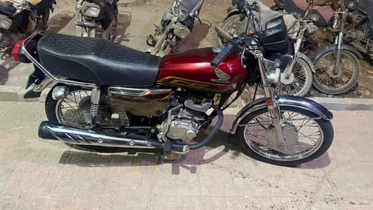 cg125 special 2021 -2022 registered