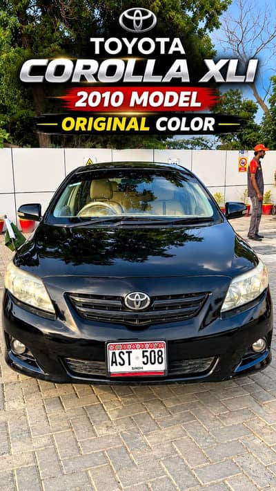 Toyota Corolla XLI 2010