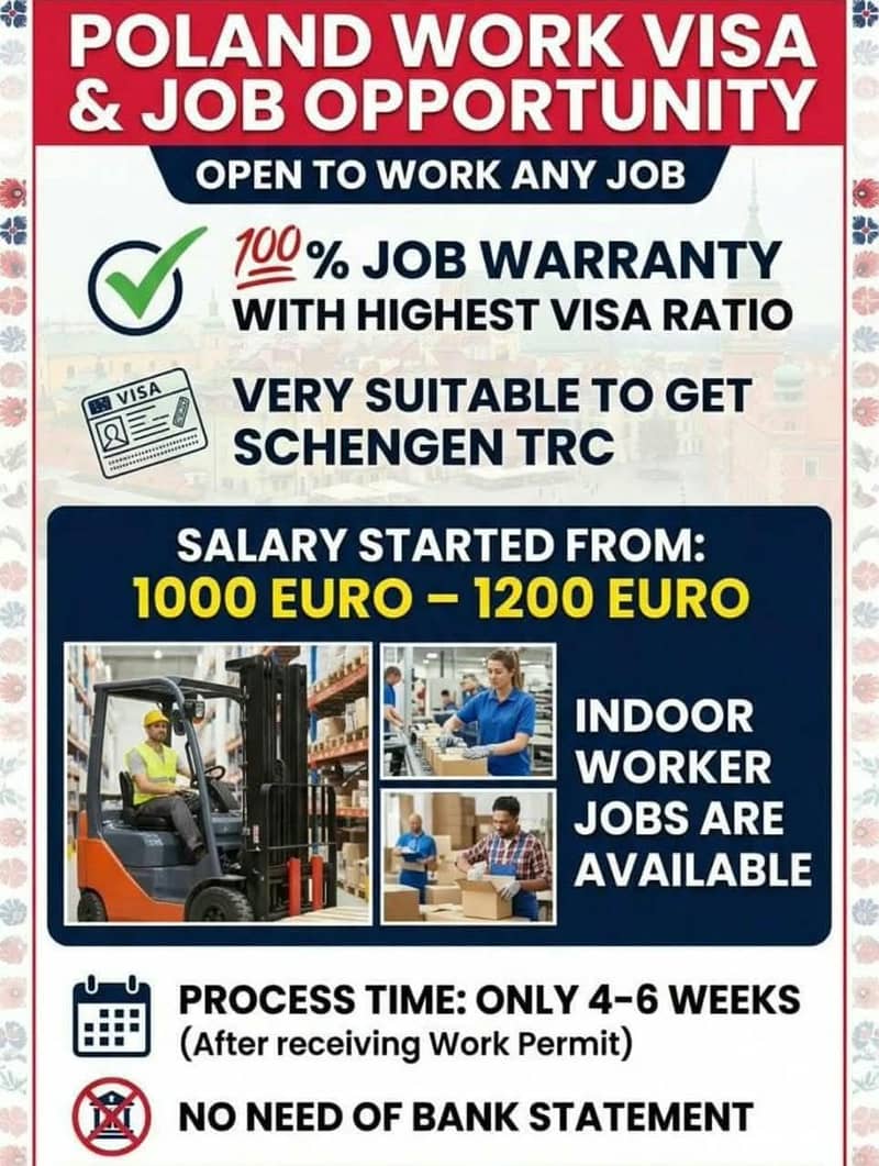 Poland Work Visa Available 0