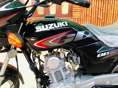 Suzuki gd 110 use 2500km month june 2025 call 03212099329