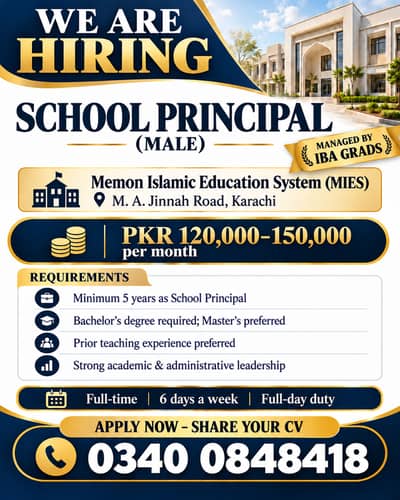 School Principal (Male)