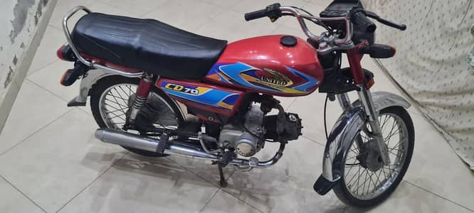 United 70cc  Model 2021 Aplaide for  Later ok  42000Rs only
