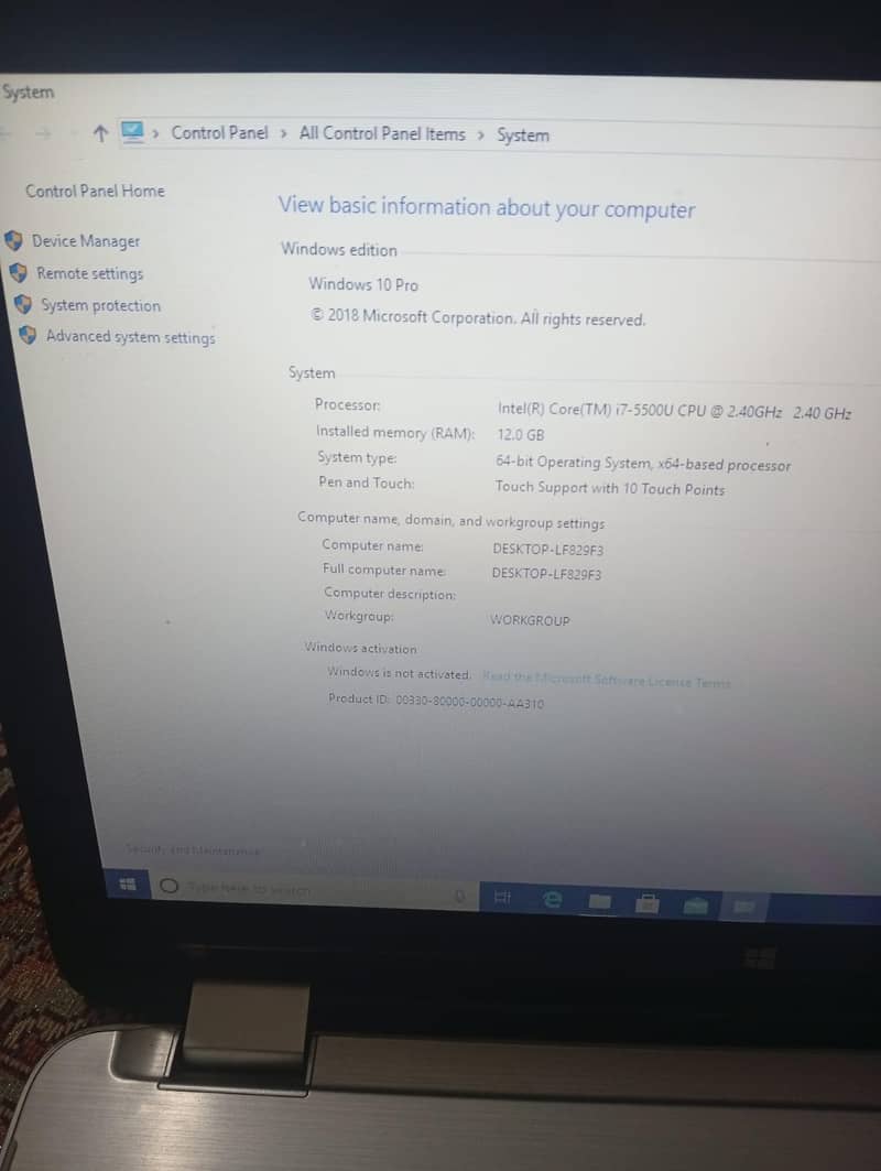 hp laptop 2