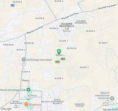 7 Marla Develop Possession Plot For Sale In Gulberg Residencia Block L, Islamabad