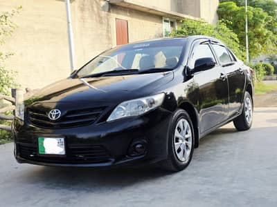 Toyota Corolla XLI 2011 black lahore registered chat piller digi bonet