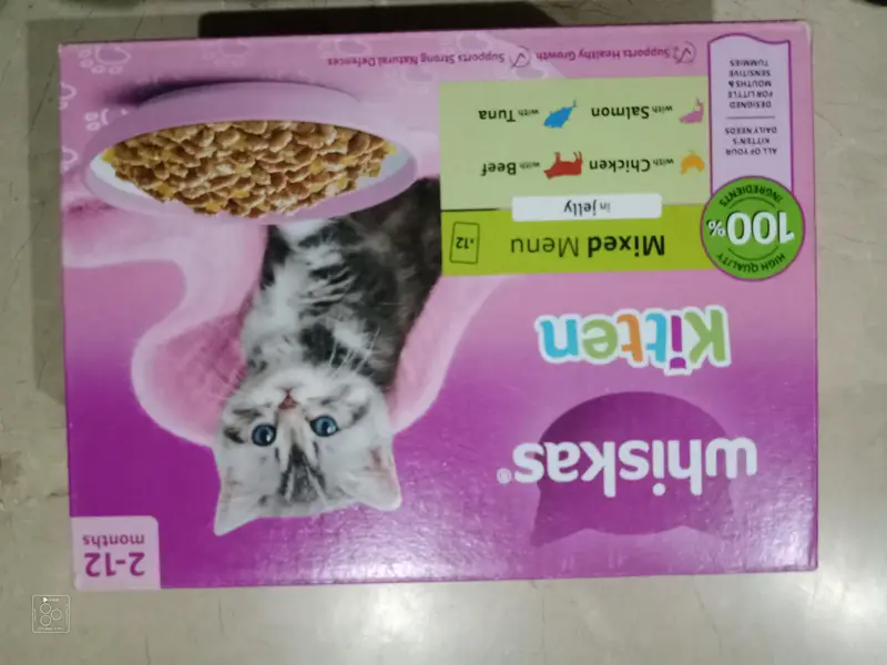 Whiskas 2-12 months kittens