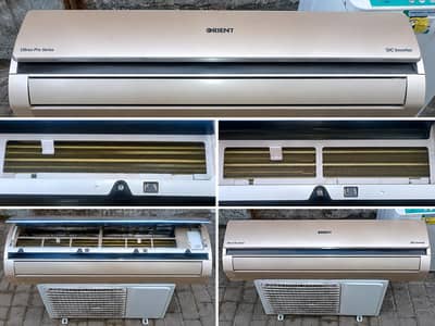Orient AC DC inverter 1.5 ton golden colour