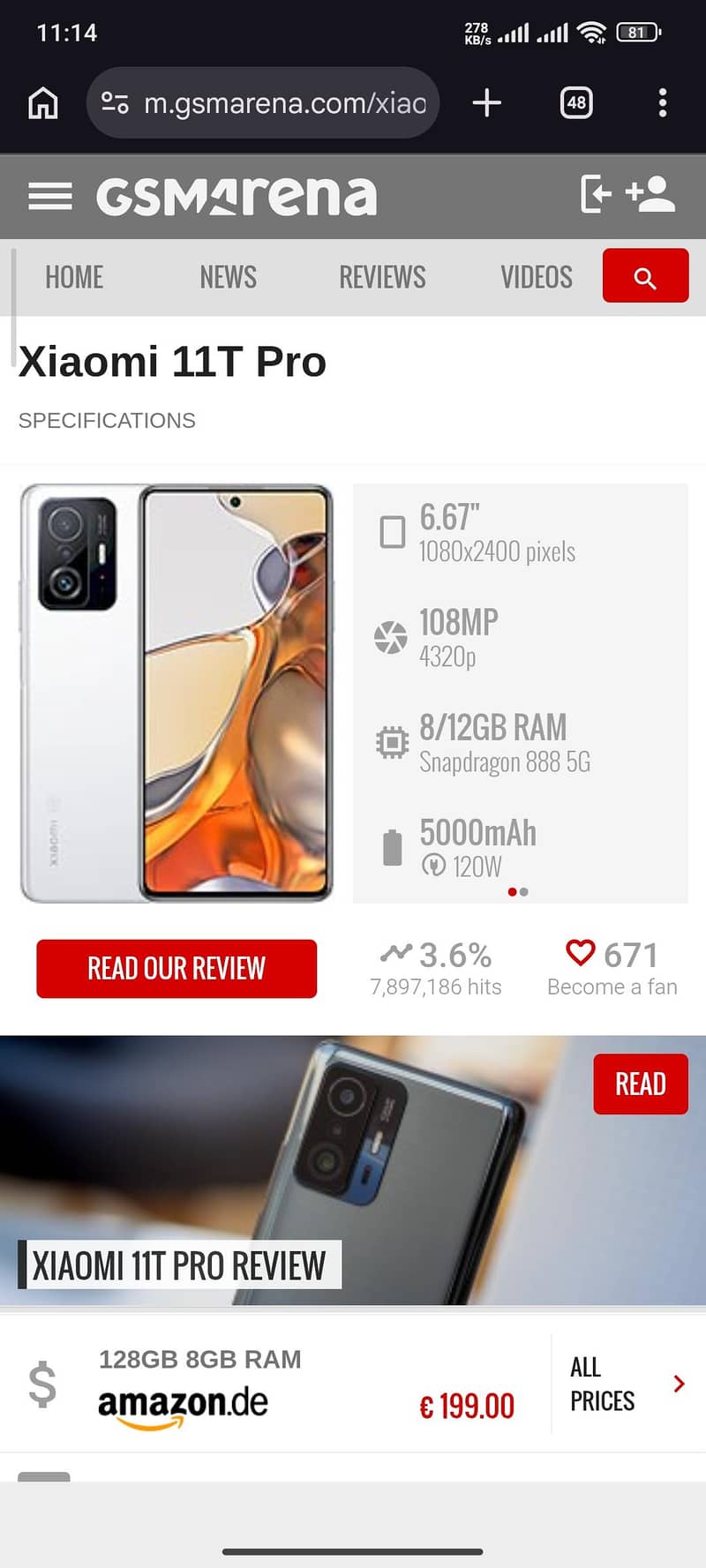Xiaomi 11T Pro 0