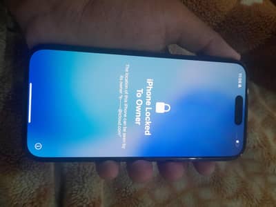 Apple iphone 15 pro (Icloud lock ha)