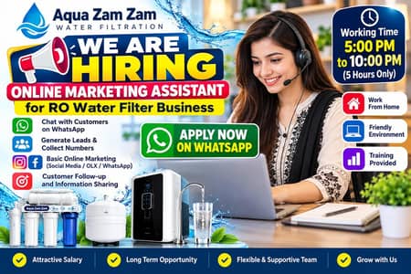 5 hours duty online Marketing|Only Girls