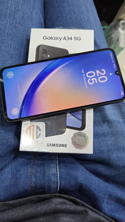 Samsung Mobile A34 5G 8/256 PTA approve