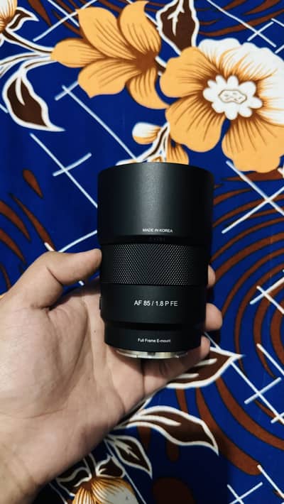 SAMYANG 85mm F1.8 P FE