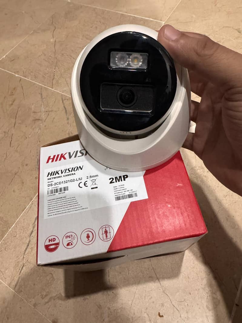 HIKVision Complete Setup 4 cameras 1