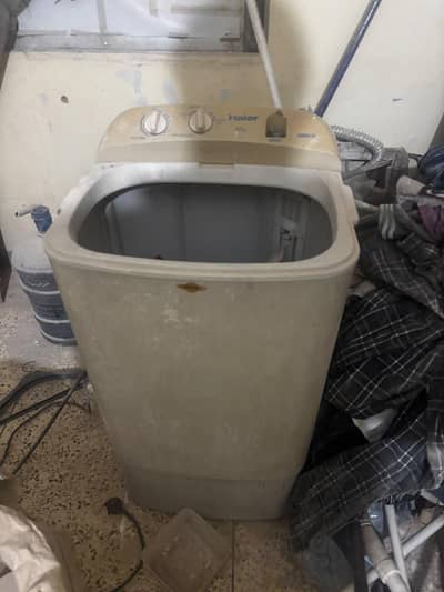 Haier washing machine use all good working - Washer - 1120543176