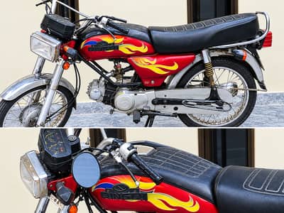 QINGQI 100CC Red – Used Condition | Lahore
