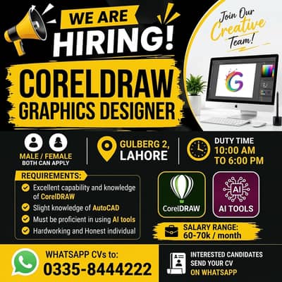 Coreldraw Graphic designer