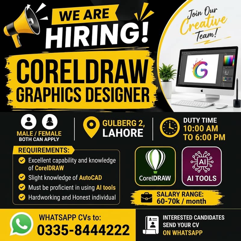 Coreldraw Graphic designer 0