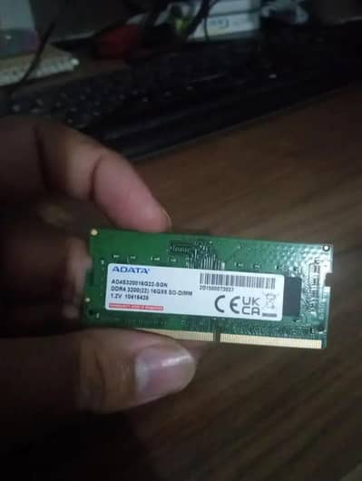 Adata 16gbRam 3200mhz Laptop pulled