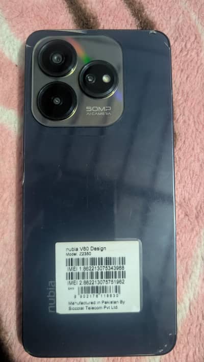 Other Mobiles NUBIA V60 DESIGN 256 GB