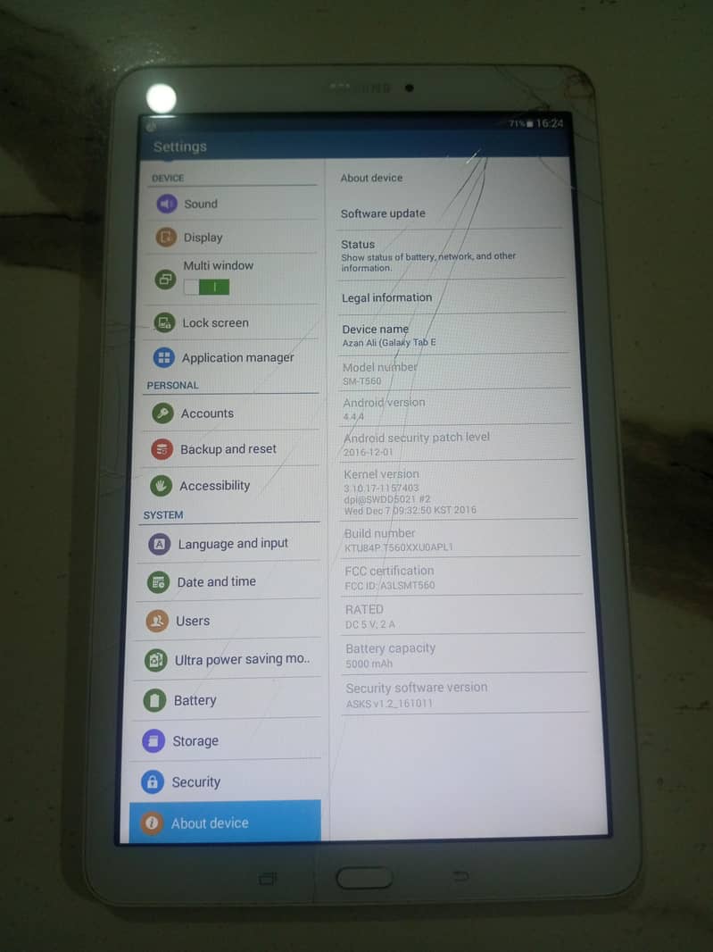 Samsung Galaxy Tab E 2