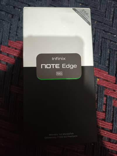 infinix note edge (JUST BOX OPEN)