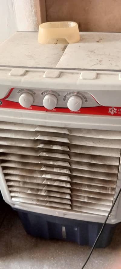 used super asia air cooler with ice box , chill air