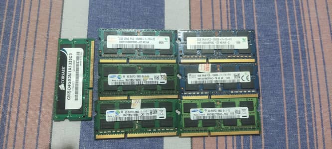 DDR3 Ram 4GB and 2GB for Laptop 1st till 5th generation