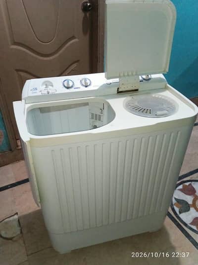 Haier washing machine twin tub model number HWM 100-AS