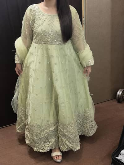 apple green maxi