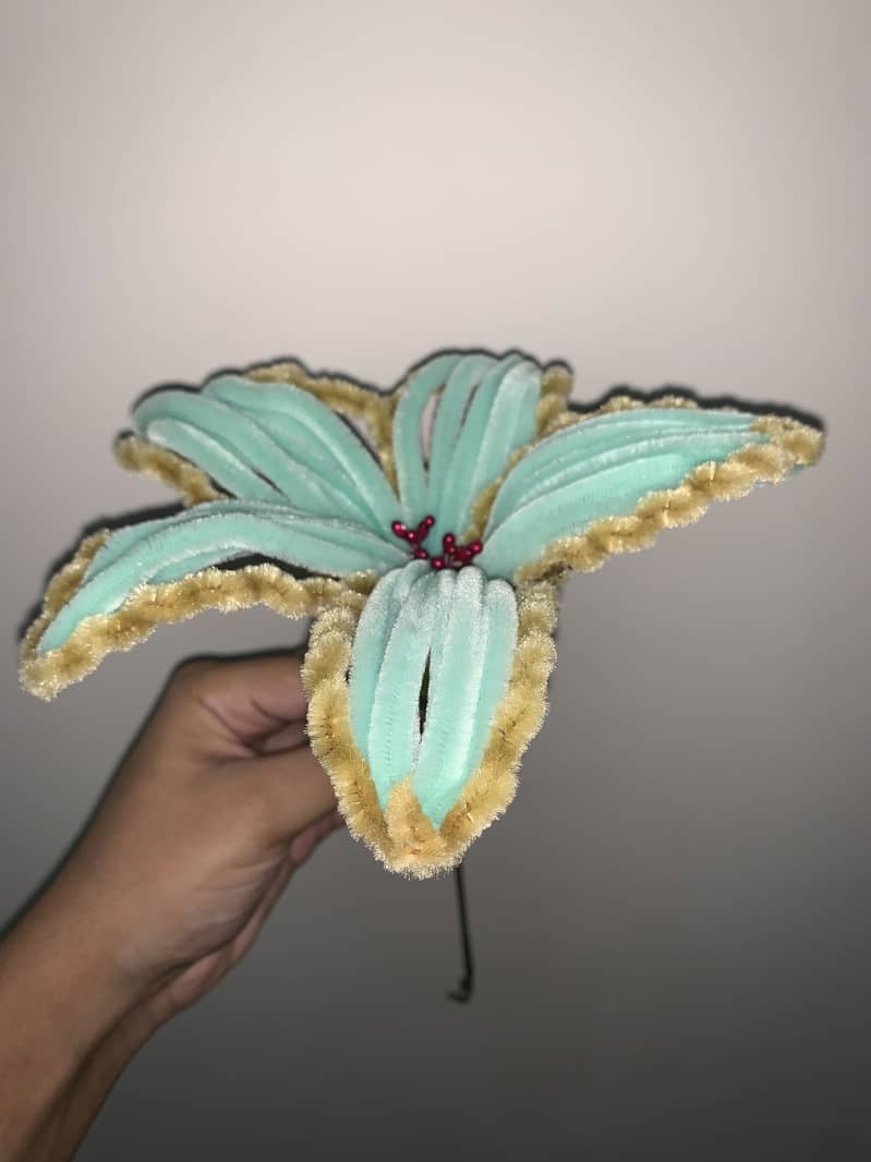 Croshet flower 0