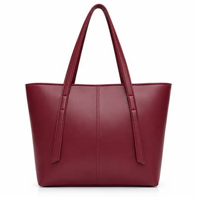 Maroon Tote Bag