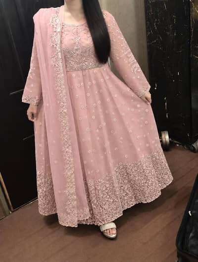 beaoutiful pink shade maxi