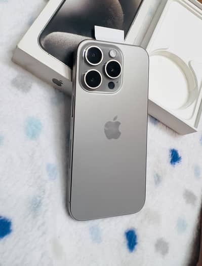 Apple iPhone 15 Pro JV Natural Titanium