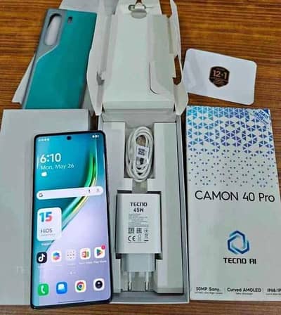 tecno camon 40 pro 8 256gb. all ok