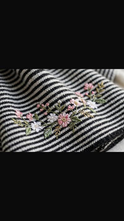 Hand Embroidered Kids Wool Collection -