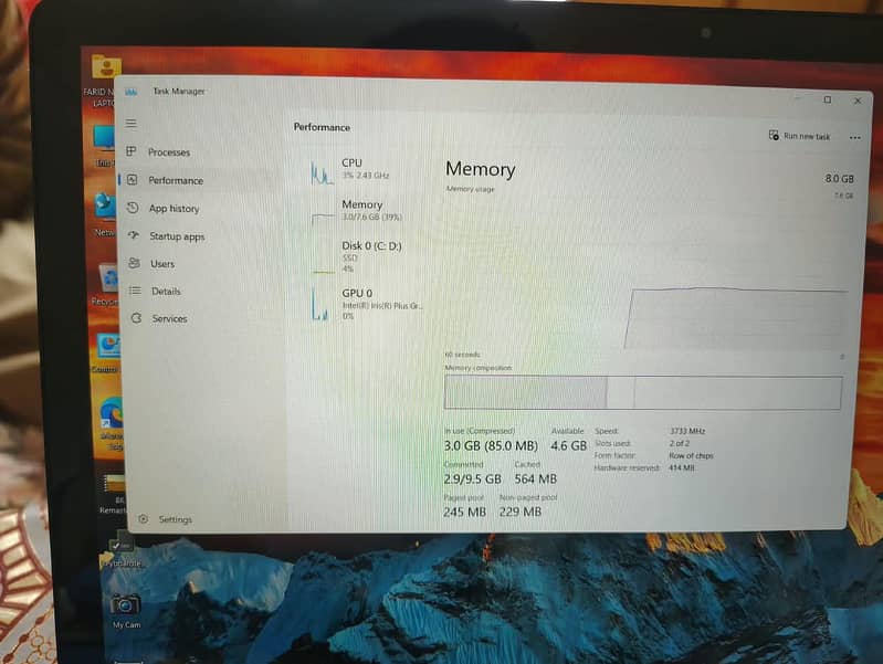Microsoft surface pro 3 8