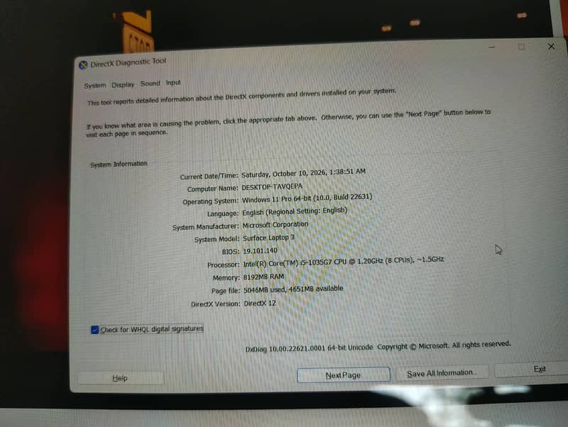 Microsoft surface pro 3 10
