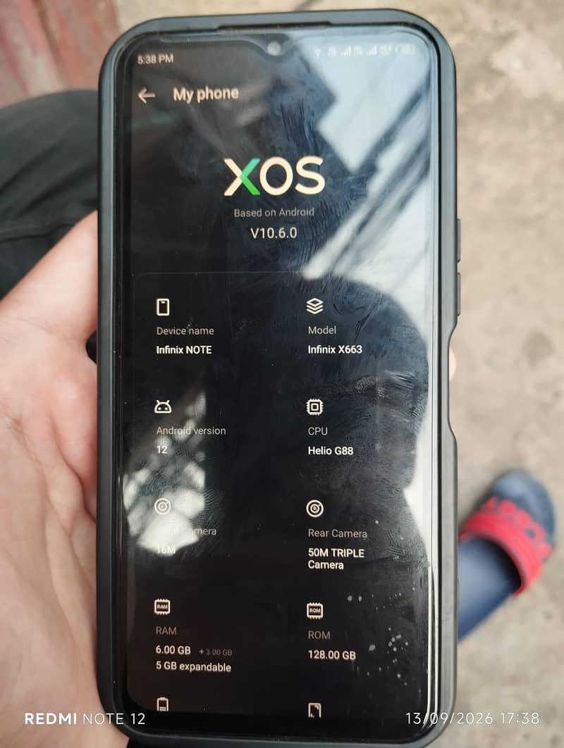 Infinix Note 12 6