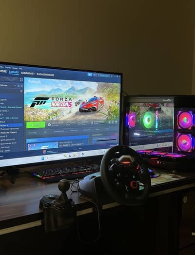Logitech g29, with gear shifter