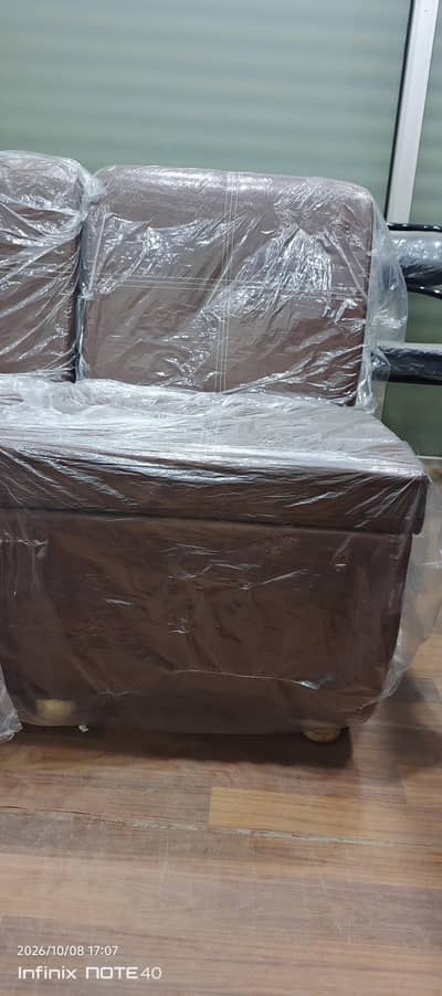 Brand New Brown Sofa Chair | 1 Seater Sofa | Office & Home Furniture