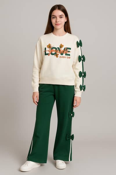 Women's Stylish 2-Piece Tracksuit – Premium Winter Wear