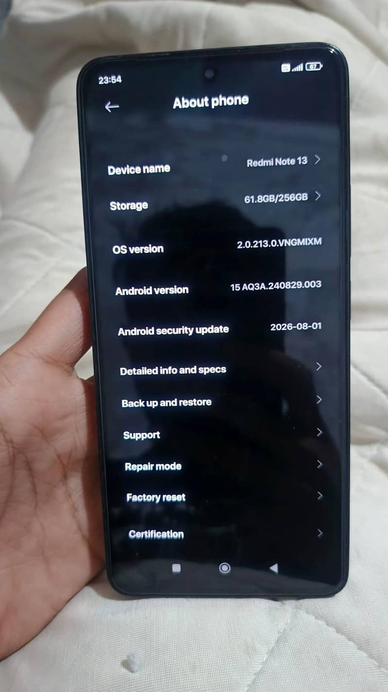 Redmi note 13 6