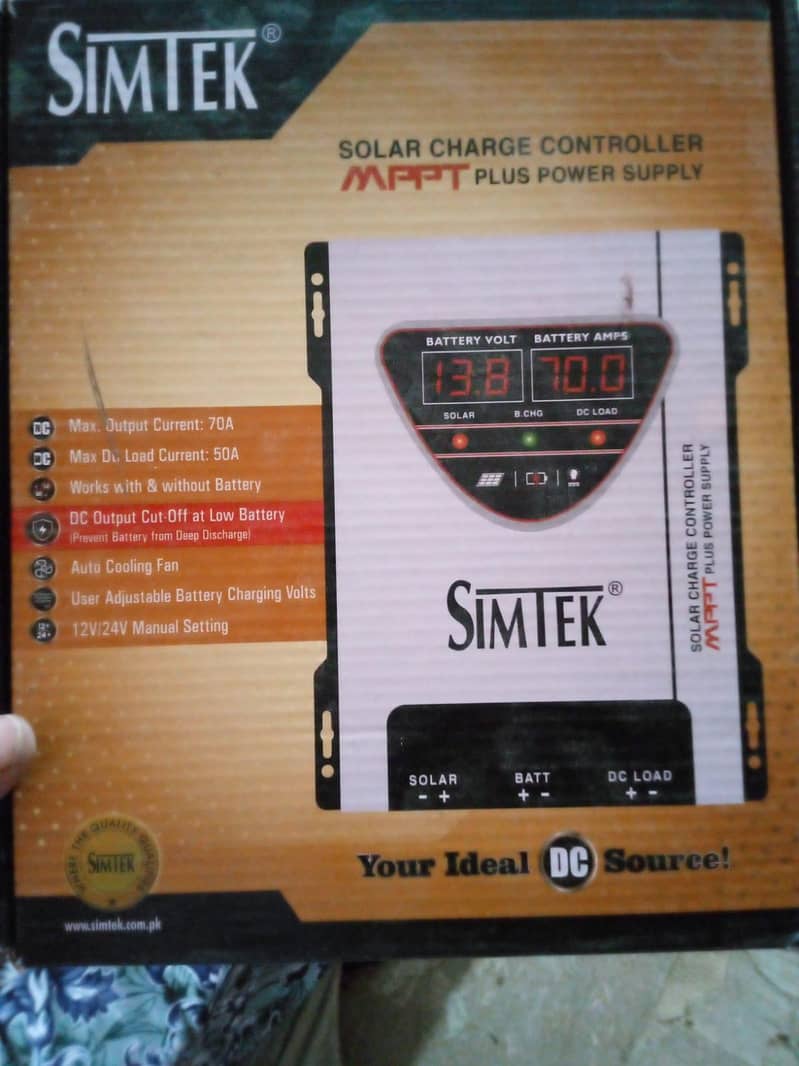 simtek MPP 70amp charge controller  DC King 0