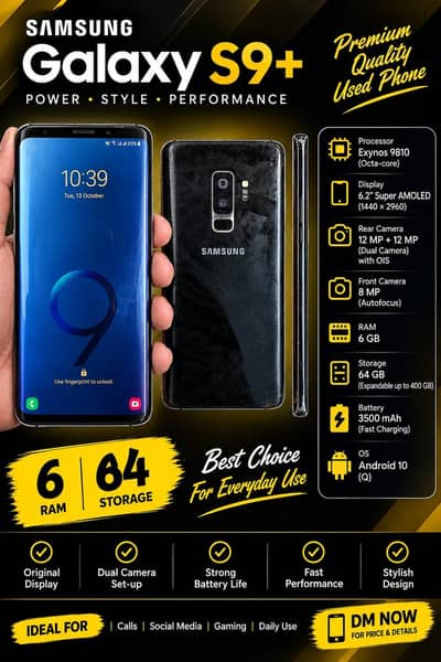 Samsung Galaxy S9 plus