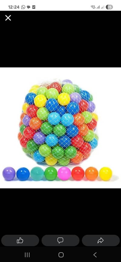 Colorful balls